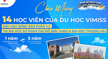 Lộ diện 14 tân sinh viên đậu học bổng bán phần 1+3