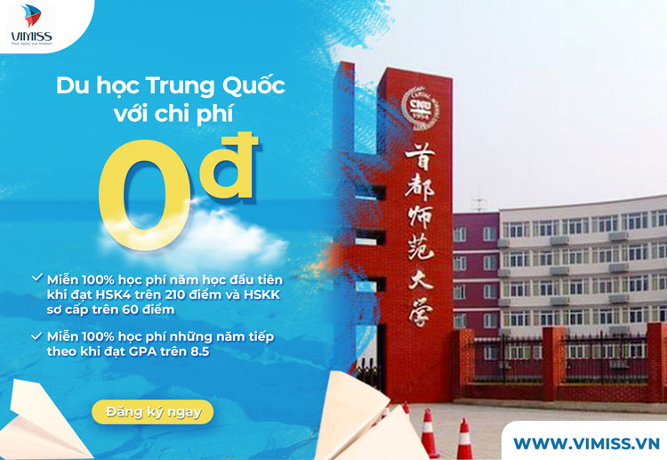 [HOT]- Chương trình du học Trung Quốc với chi phí 0 đồng