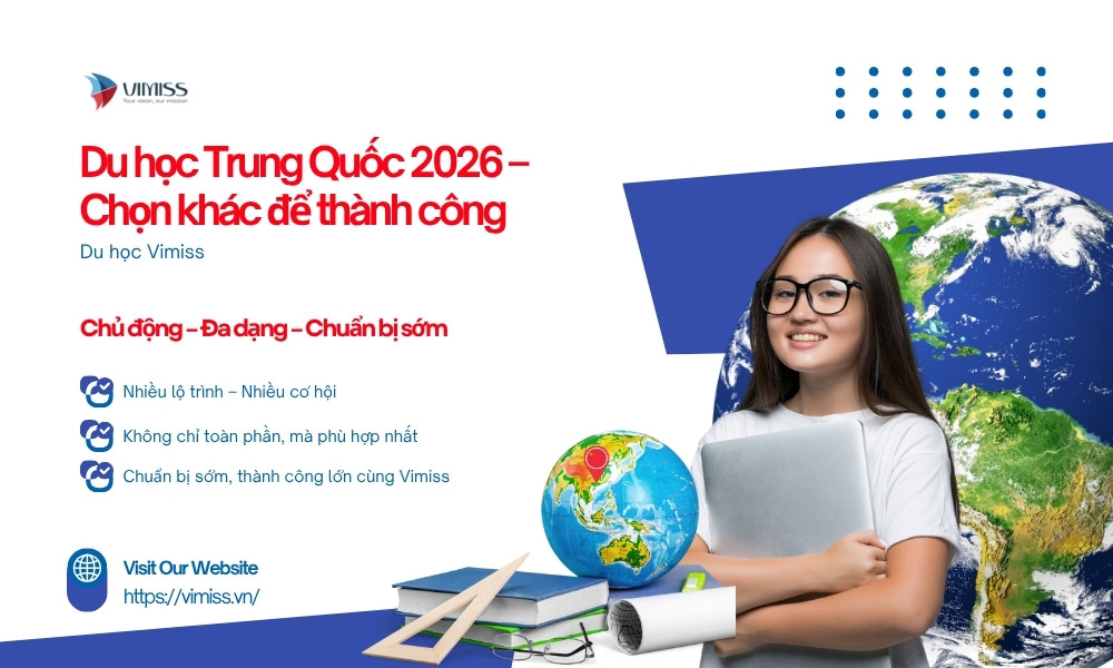 Du học Trung Quốc 2026 – Chọn khác để thành công