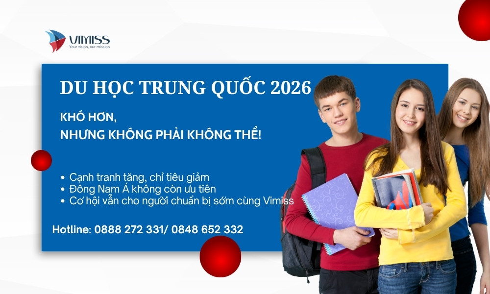 Du học Trung Quốc 2026 – Vì sao nói sẽ khó khăn hơn?