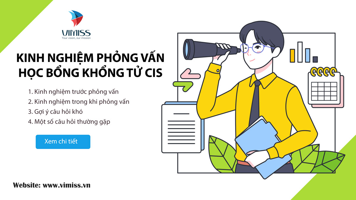 Kinh nghiệm phỏng vấn học bổng Khổng Tử CIS